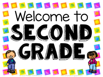 welcome second grade